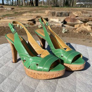 Nine West Slingback Platform Sandal